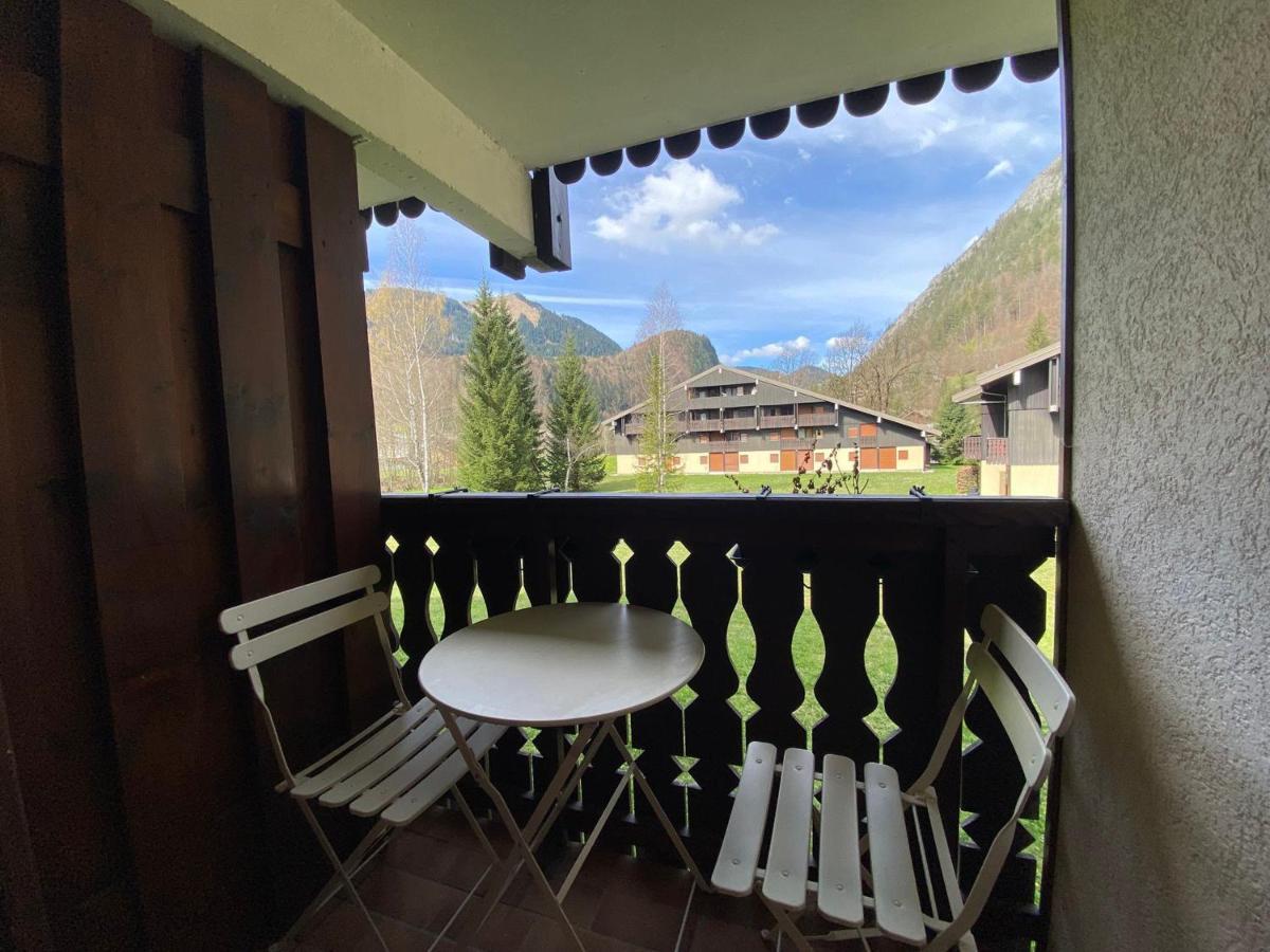 Charmant Studio Avec Balcon Sud, Au Calme Et Proche Du Centre D'Abondance - Fr-1-692-84 Bagian luar foto